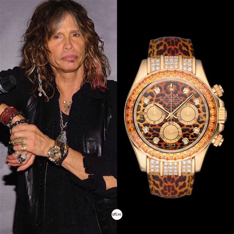 steven tyler rolex|Rolex Daytona Leopard 116598SACO .